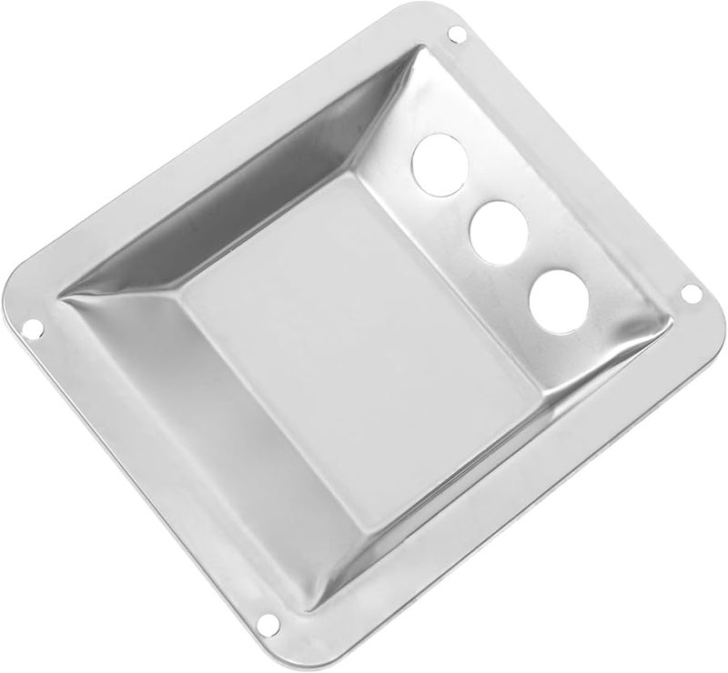 Stainless Steel Outdoor Ashtray Easy Clean Cigarette Ash Holder for Park Cafe - Image 1